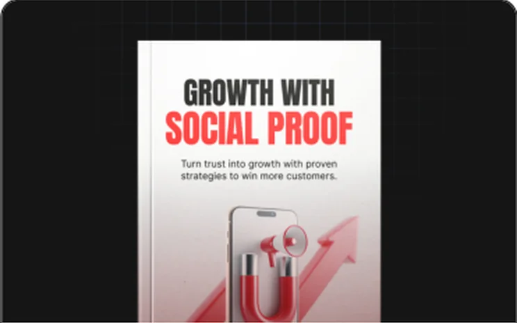 Growth with Social Proof digital guide cover